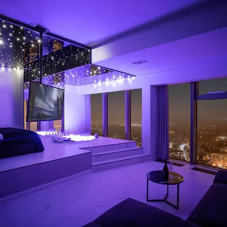 In The Sky - W Sky Tower Apartment Wroclaw