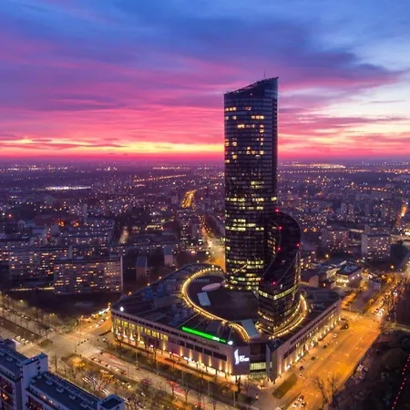 In The Sky - W Sky Tower Apartment Wroclaw